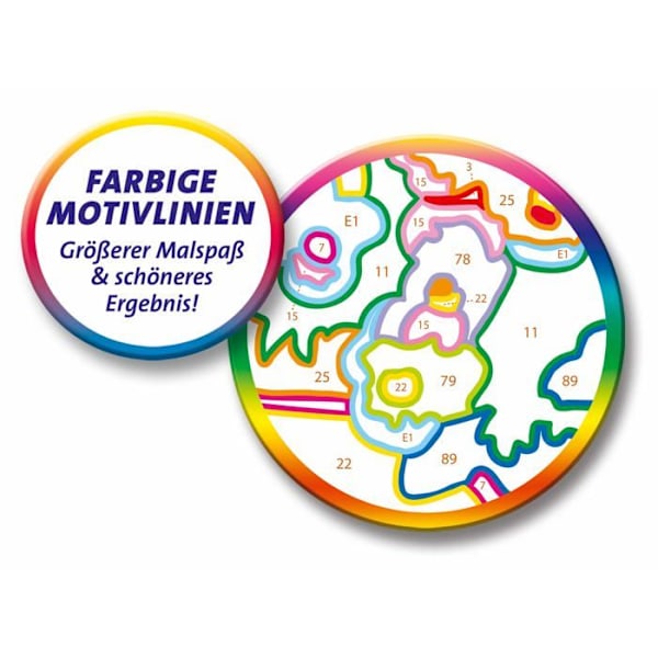 Ravensburger - 28781 - Målning efter nummer - Stolt hjort för barn från 7 år - Medium