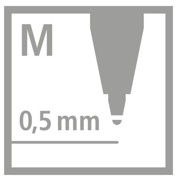 Retractable kulpenna - STABILO - Pointball - Turkos Turkos