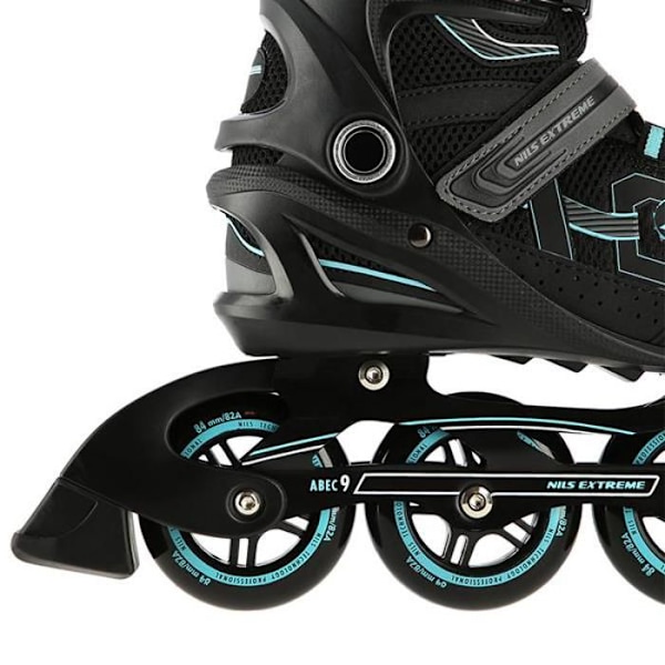 NA9157 SVART STORLEK MENTHOL 44 EXTREMA RULLSKOR NILS SV: SVART MINTSTORLEK 44