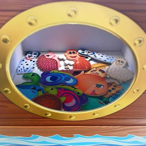 Sensory Game Touch - SENTOSPHERE - Noaks ark - Från 3 år Grön