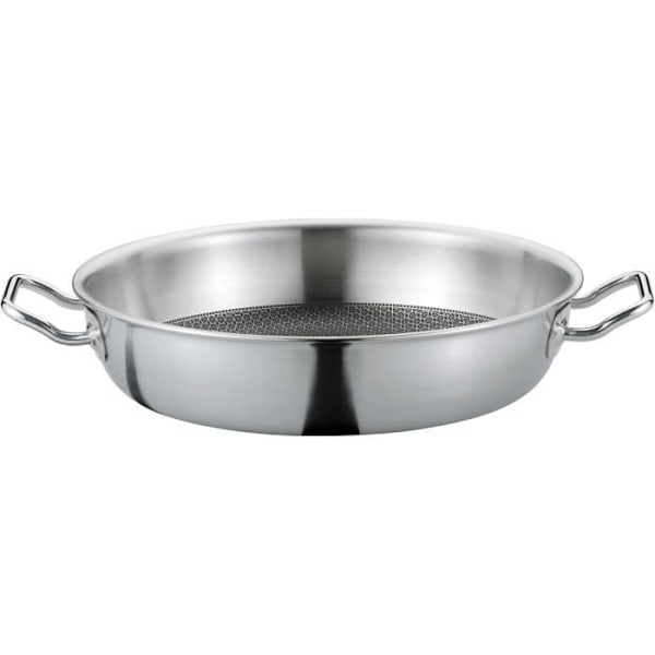 Spring Vulcano Skärmrisk Stekpanna 5 lager Riptålig non-stick beläggning 24 cm