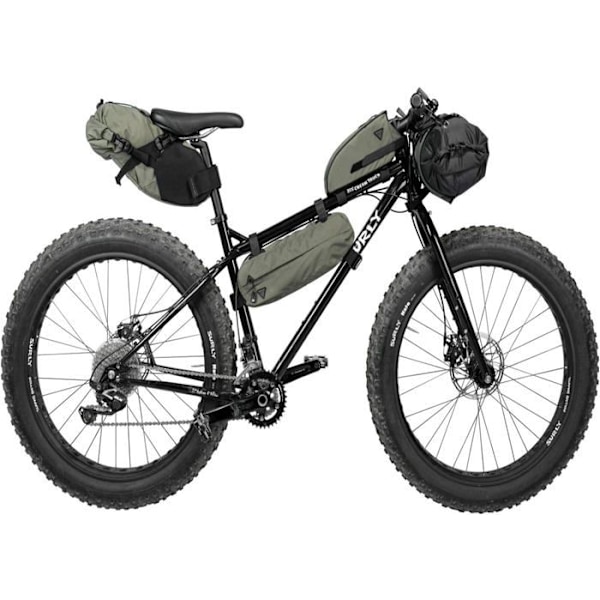 Cykelkorg - Topeak cykelväska - 15003028 - MTX Trunkbag Ex Unisexväska, Svart, One Size