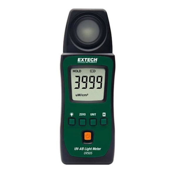 MILJÖ (ANEMOMETER - LUXMETER - LJUDMÄTARE) | Extech UV505 UV505 UV-mätare 0 - 39,99 mW/cm² 1 st.