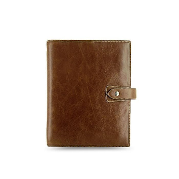 Agenda organisatör - FILOFAX - Malden - Format A5 - 30mm ringmekanism - Färg Ockra Ockra