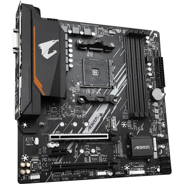 Moderkort - GIGABYTE TECHNOLOGY - B550M AORUS ELITE