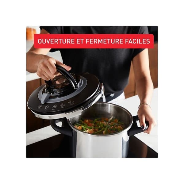 Seb Autocuiseur inox 8l - P4551400 grå