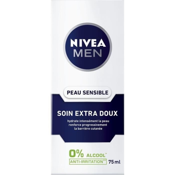 NIVEA MEN Extra Gentle Care - För känslig hud - 75 ml