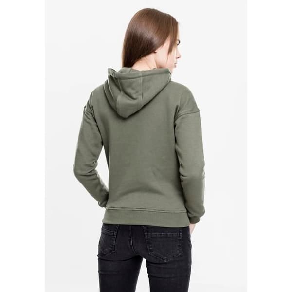 Urban Classics Dam - BASIC Hoody oliv Grön M