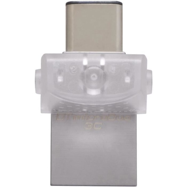 USB-nyckel - KINGSTON - DataTraveler microDuo 3C - 128GB - USB 3.0/3.1 och Type-C