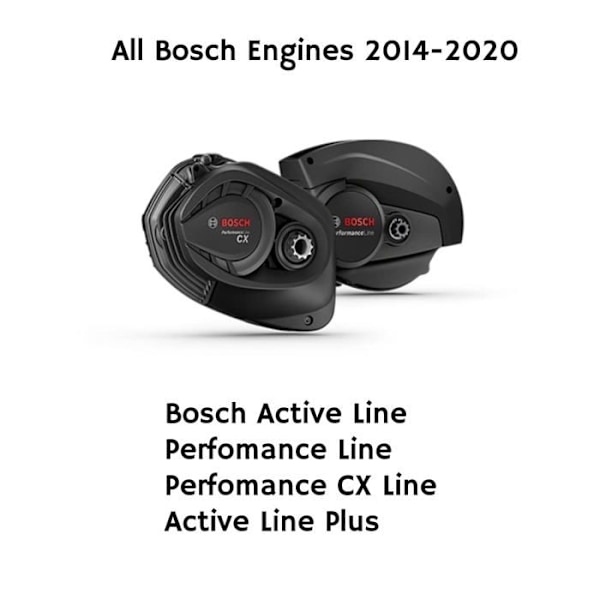 Guldfiber PearTune MSO 3.0 Bosch Ny version 2021 E-Bike Premium Tuning för alla Bosch-motorer 2014-2021