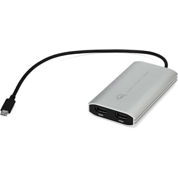 OWC USB-C till dubbel HDMI 4K med DisplayLink skärmadapter