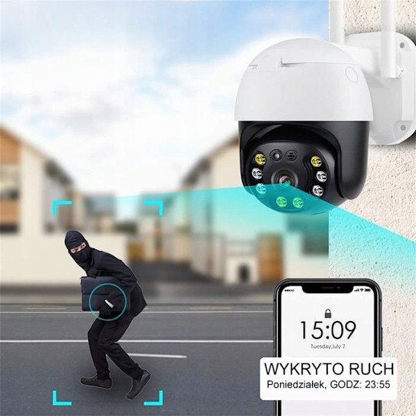 Kamera IP LTC - LXKAM36 - IP-kamera PTZ utomhus Wi-Fi LAN VISION KAM36 5 Mpix