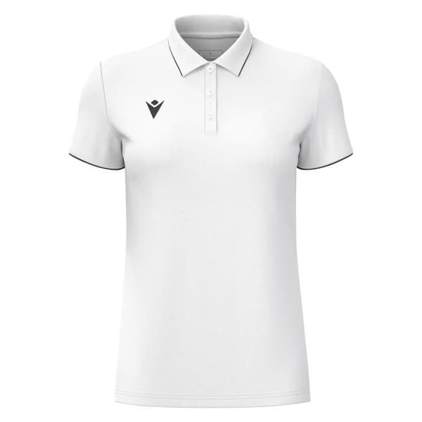 Polo dam Macron Melody - vit/grå Vit grå XS