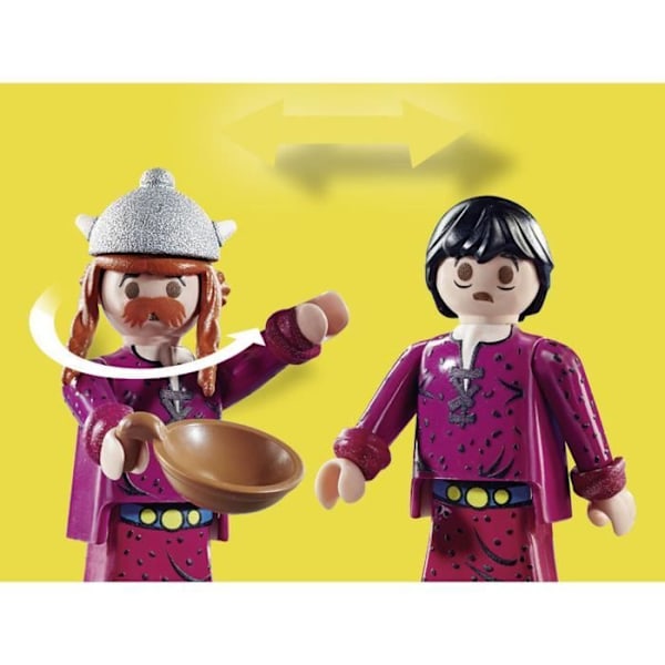 PLAYMOBIL 70933 Panoramix och Magic Potion kittel, Asterix, Vuxen och barn, Från 5 år Flerfärgad