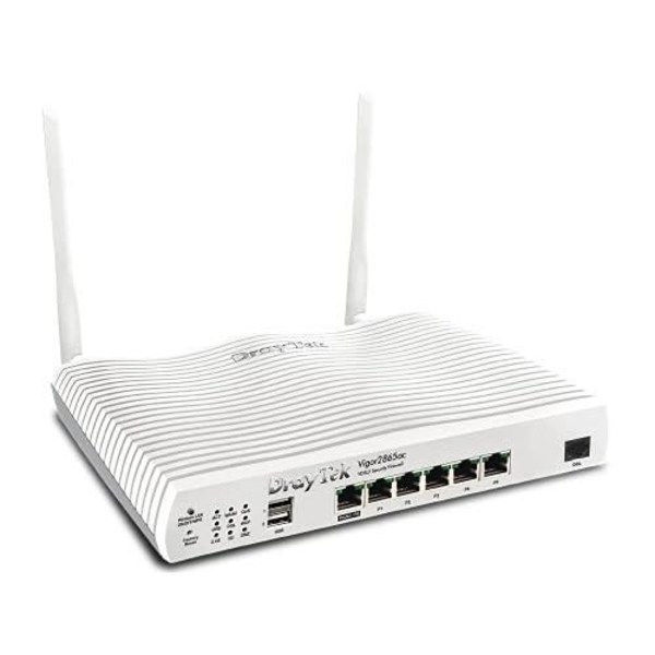 DRAYTEK VIGOR 2866VAC-router med brandvägg och VoIP - Integrerat G.Fast/VDSL2/Supervectoring/ADSL-modem