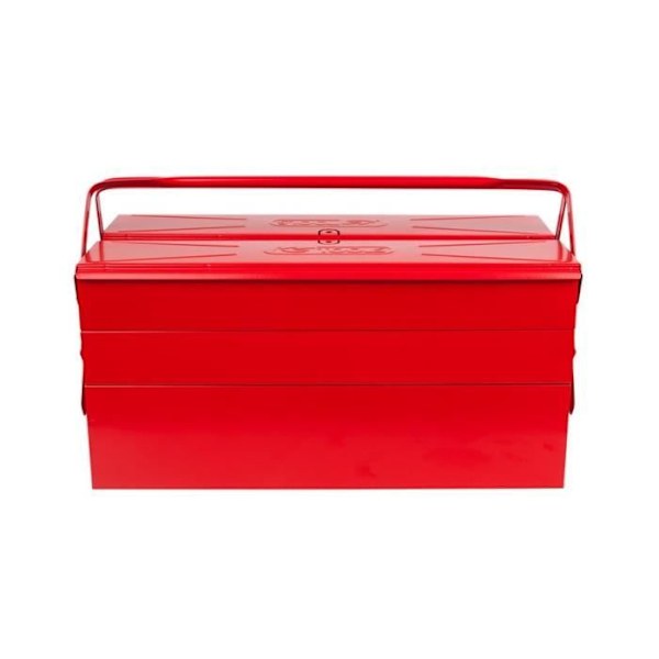 Verktygslåda - KS TOOLS - 999.0120 - Metallsats med 5 fack - L.420 mm - Nitrade leder