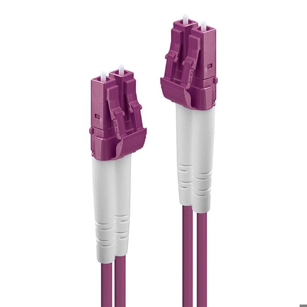 Fiberoptisk Duplex LC-LC OM4, 2m