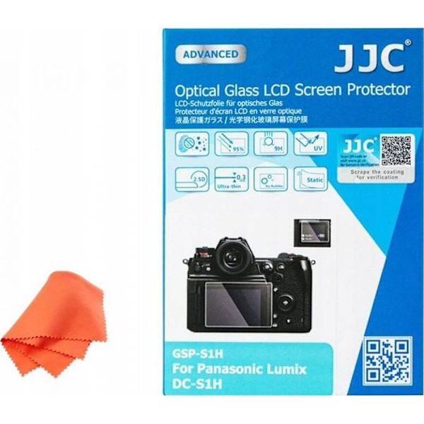 Stödskärm - montering av Jjc LCD Glass GSP-S1H