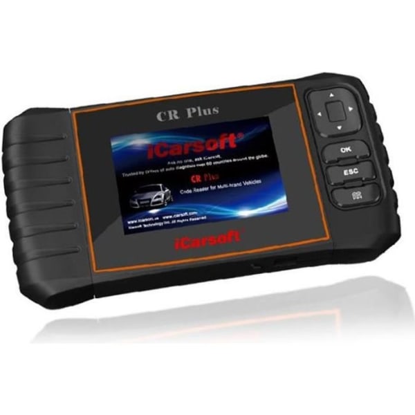 iCarsoft CR Plus multimärke och multimodul OBD2 diagnostikkonsol är mycket komplett. Det hjälper att diagnostisera och