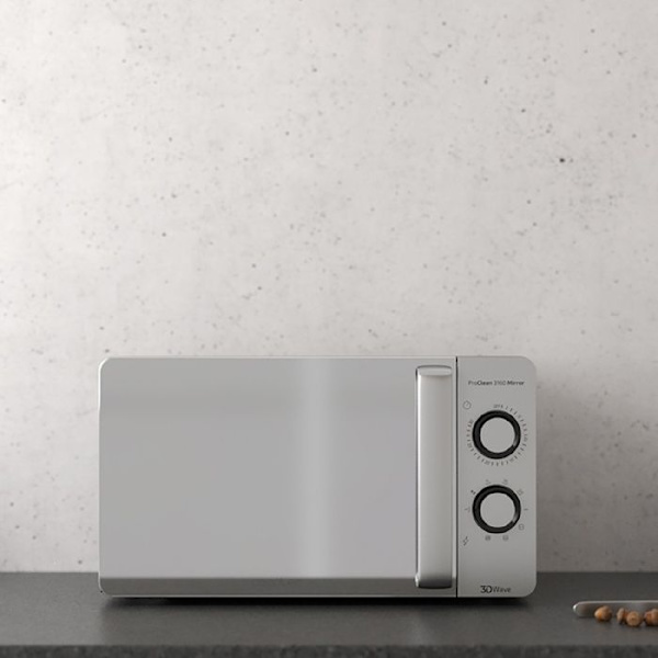 Cecotec ProClean 3160 Spegelbeläggning för bättre rengöring 3DWave-teknik Grill 800 W 20 L Elegant design med spegeldörr