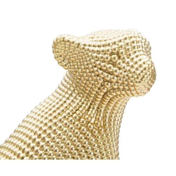 Guldleopard i resin cm 23x15,5x29 guld-