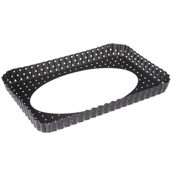 Metallform med perforerad botten 31x21cm - 5 five simply smart Grå