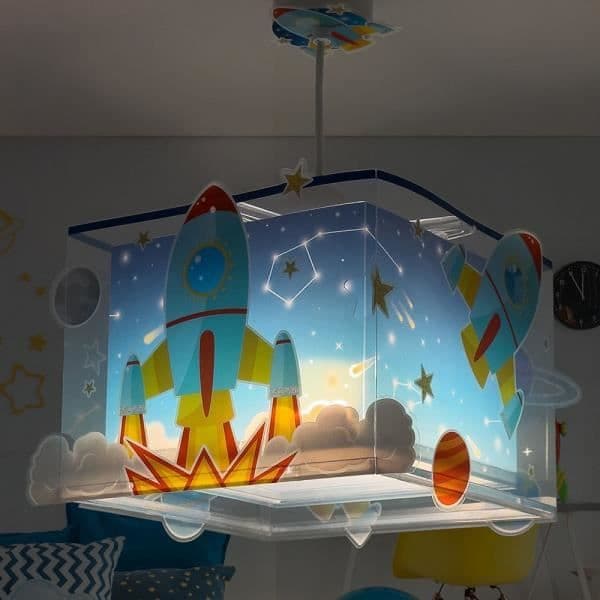 Taklampa - DALBER - Rocket - Luminiscens - E27 - 15W - 29x24x21cm