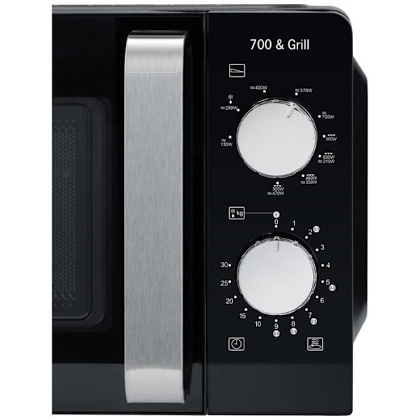 Severin 7781 Svart mikrovågsugn 700 W timerfunktion, grillfunktion