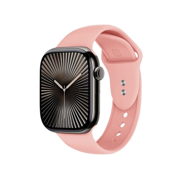 Armband för Apple Watch 38/40/41/42mm (Korall) Crong Liquid