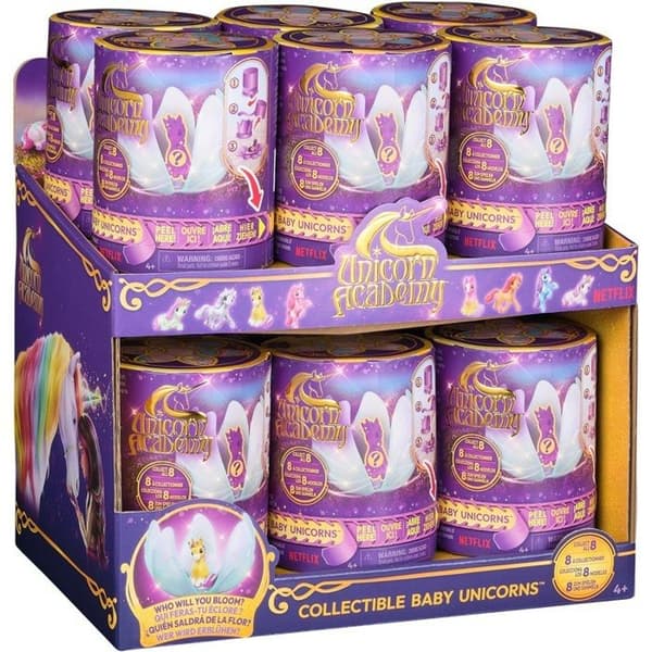 Figurine Enhörning Spin Master Unicorn lila