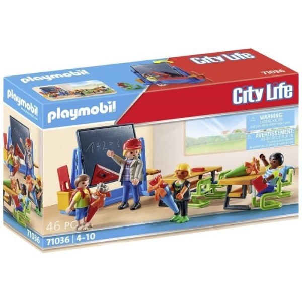 PLAYMOBIL 71036 City Life Första dagen i skolan
