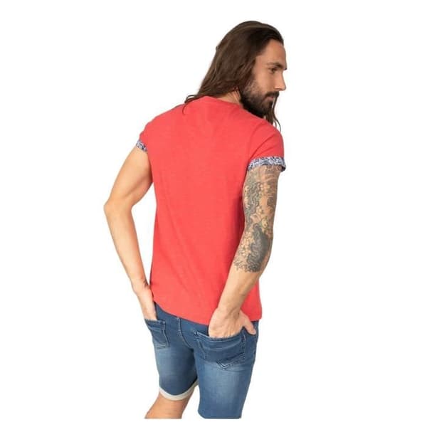 T-shirt Deeluxe Shamar - röd Röd M