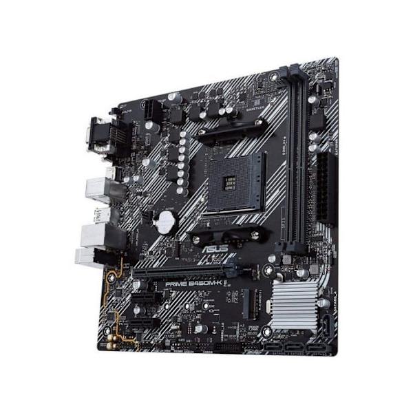 Moderkort - ASUS - Prime B450M-K II - AMD B450 - Micro ATX - DDR4 upp till 64 GB