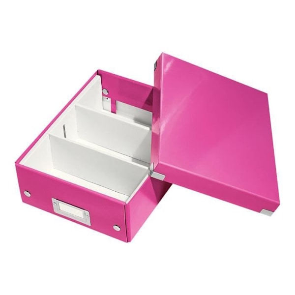 Leitz Click & Store WOW Small - Arkivlåda - rosa