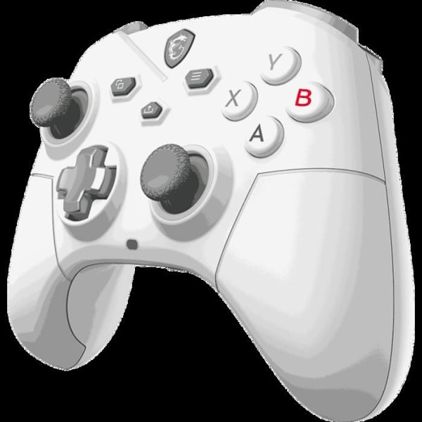 Spelkontroll - MSI - GC300W - Trådlös - Vit - Elegant design Vit