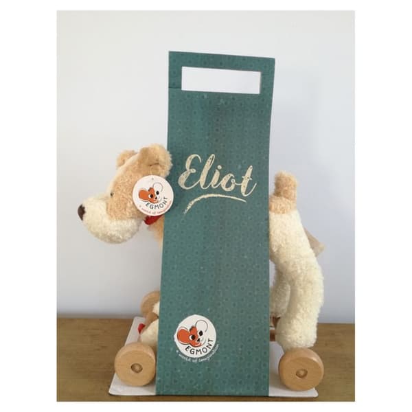 Egmont Toys - Eliot the pull dog beige