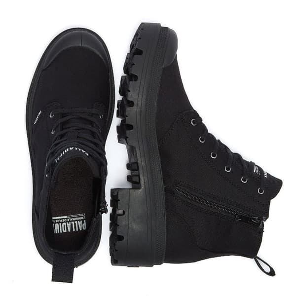 Bottines Palladium Svart 36