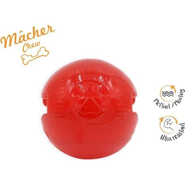 AIME Toy Play Stark boll 6cm - För hundar
