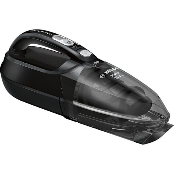 BOSCH Move bordsdammsugare - 24V - Autonomi 45 min - Trippel cyklon-dammfiltrering - Svart