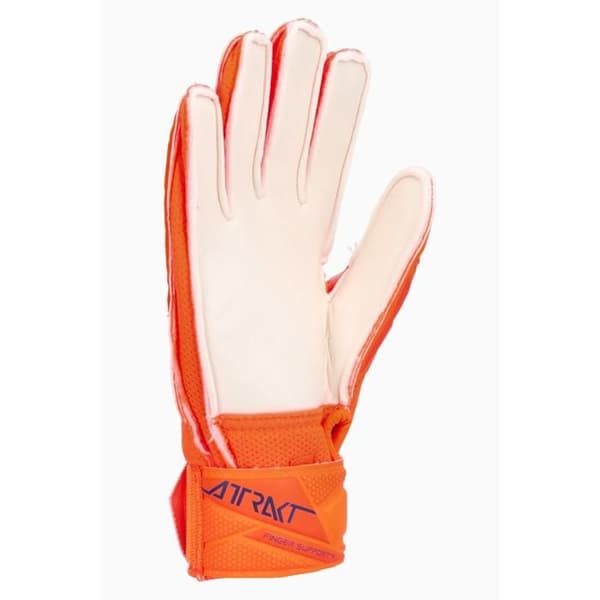Målvaktshandskar barn Reusch Attrakt Solid Finger Support - chockerande orange/blå chocker orange/blå tre