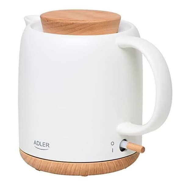 Keramisk el-kettle Adler AD 1304 1,0 L ecru