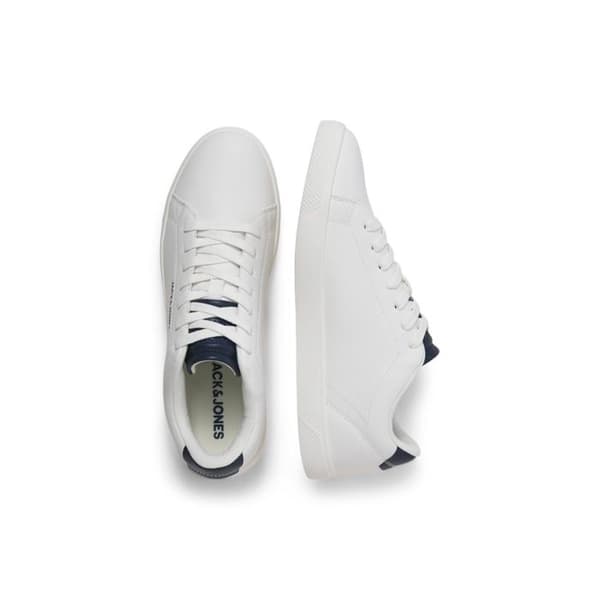 Baskets PU Jack & Jones Bosley - vit vit 43
