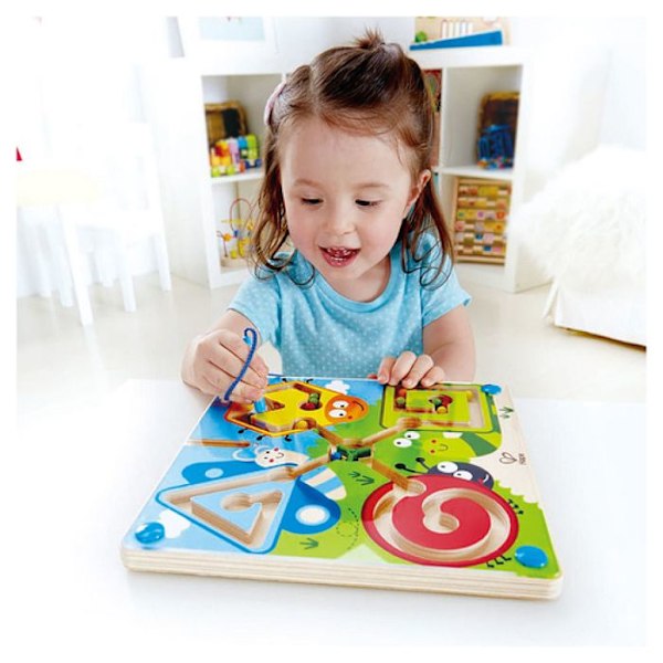 Utforskningsspel - HAPE - E1709 - Magnetisk labyrint - 2 år och uppåt - Blandet - Blå