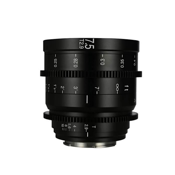 LAOWA 7,5 mm T/2,9 Zero-D S35 Cine-objektiv för Sony E