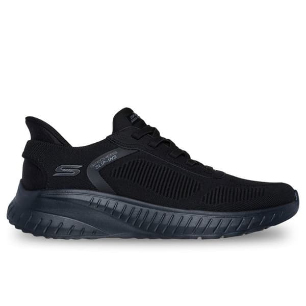 Herrskor - Svart - Skechers Slip-Ins: BOBS Squad Chaos - Solid Step Svart 46