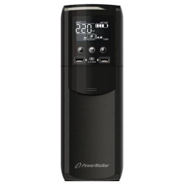 PowerWalker VI 1200 CSW Line interaktivitet 1200 VA 720 W 4 AC-uttag - 10121113