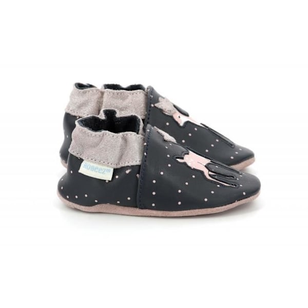 Chaussons - ROBEEZ - Liten Hjort - Läder - Optimal komfort - Mixte Marin 21
