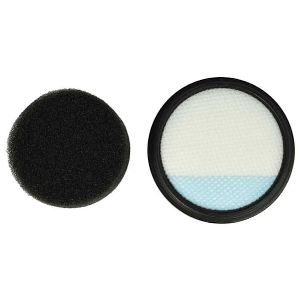 vhbw filterset kompatibelt med Dirt Devil Blade DD767, DD777 Dammsugare - 2x utbytesfilter