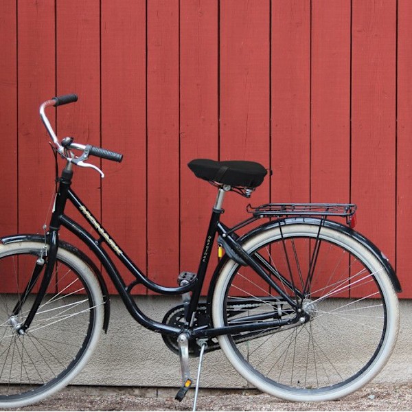 Relaxdays Cykelsadelöverdrag, vadderat, behagligt, komfortabelt, gelsadelöverdrag, vattentätt, för kvinnor, män, svart svart