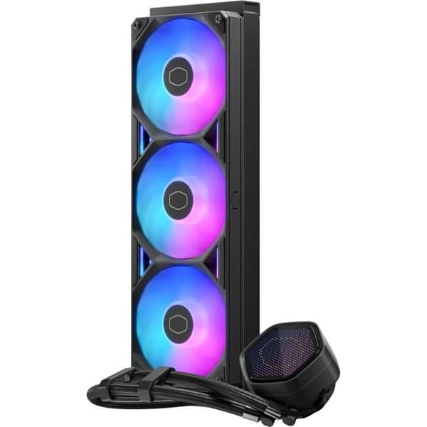 COOLER MASTER - MasterLiquid 360 Atmos II Pixel LED - Vattenkylning AIO - Fläktar 120mm